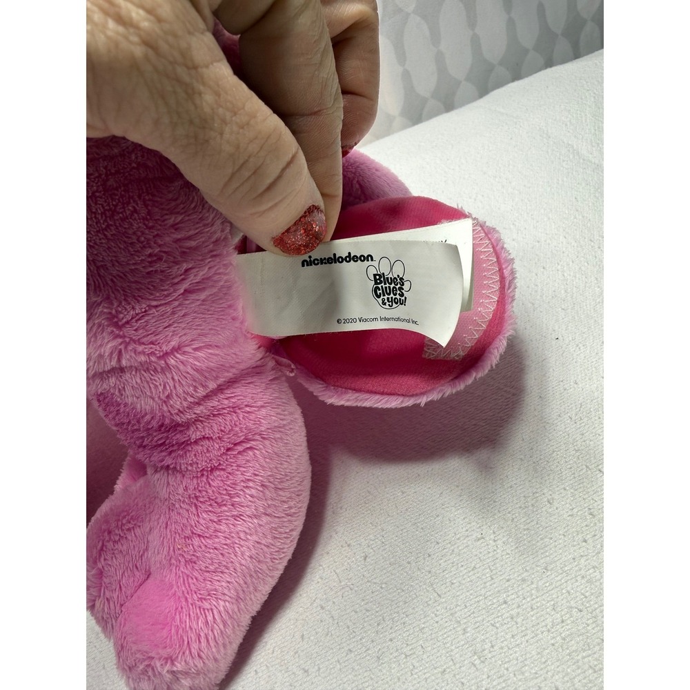 Blues Clues Pink Plush Dog Talking Interactive Light Up Toy Animated - Picture 10 of 11